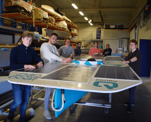 nieuwe teamleden HAN Solarboat